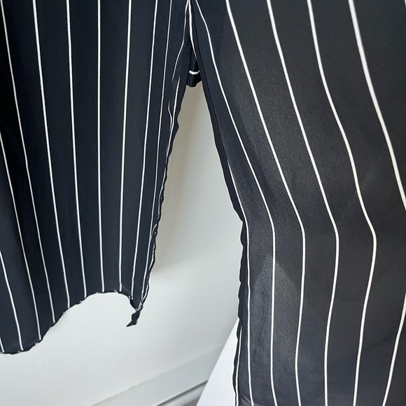 Stripped blouse trench - Picture 3 of 5